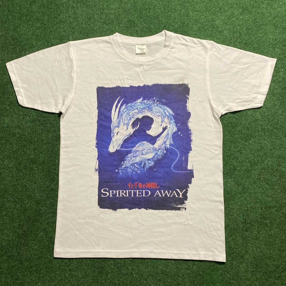 Studio GHIBLI Spirited Away London Live T-Shirt White (Unsized, Est. Small)